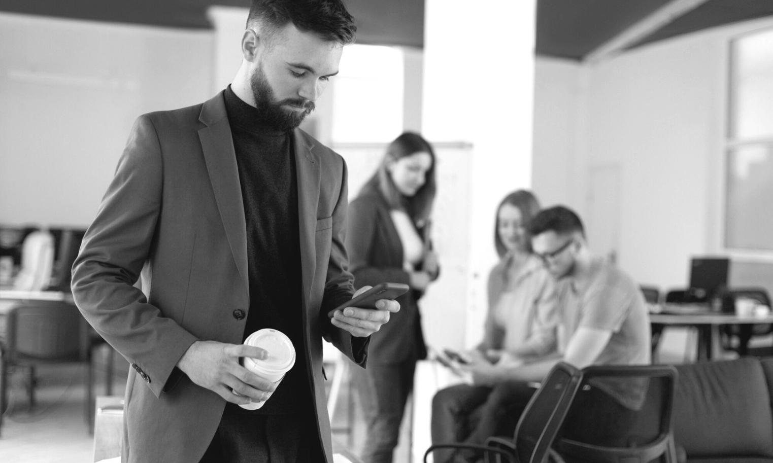 Modern workspace setup with laptop and planning materials for optimal goal setting environment